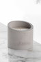 Aberto Design Slope Vela Perfumada Hormigón Gris Aroma Cacao Crema 8.5cm x 8cm